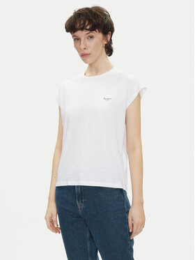 Pepe Jeans Pepe Jeans Футболка Blooma PL506030 Білий Regular Fit