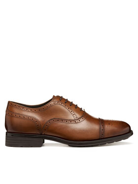 Geox Poltopánky Geox U Walk Pleasure F U46H8B 00043 C6610 Hnedá