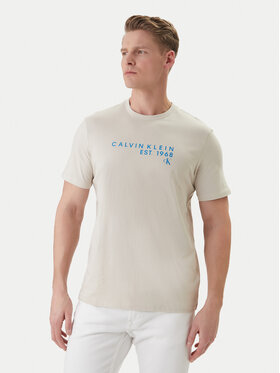 Calvin Klein Jeans Calvin Klein Jeans Camiseta LV04RF800G Beis Classic Fit