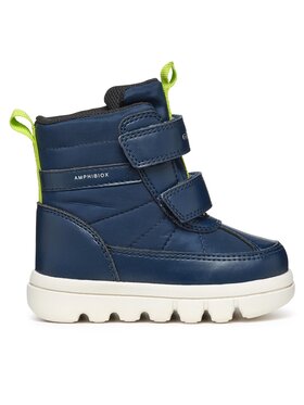 Geox Snehule Geox B Willaboom Boy B Ab B365BG 0FU54 C0749 M Tmavomodrá