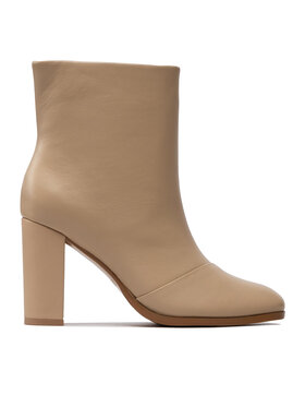 Simple Členková obuv Simple SL-44-02-000112 Béžová