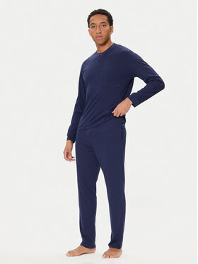 United Colors Of Benetton United Colors Of Benetton Pižama 3VD04P02W Tamsiai mėlyna Regular Fit
