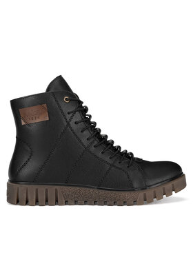Rieker Schnürschuhe Rieker Y3421-00 Schwarz