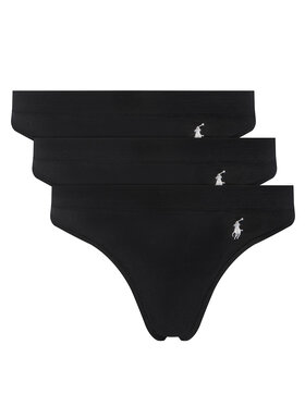 Polo Ralph Lauren Polo Ralph Lauren Комплект трусиків 4P0710 Чорний