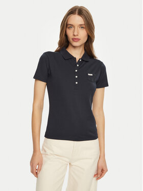 Guess Guess Поло W5RP47 KARS2 Cиній Regular Fit