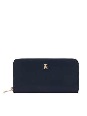 Tommy Hilfiger Piniginė Tommy Hilfiger Th Icon Lrg Za Nylon AW0AW17750 Tamsiai mėlyna