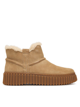 Clarks Bokacsizma Clarks Torhill Warm 26327994 Bézs