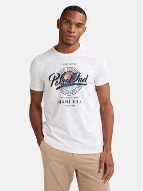 Petrol Industries Petrol Industries Camiseta M-1050-TSR602 Blanco Regular Fit