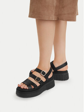 Clarks Босоніжки Clarks Evamar Strap 26185888 Чорний