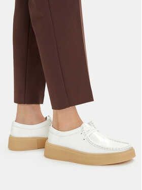 Clarks Туфлі Clarks Torview W 26186673 Білий
