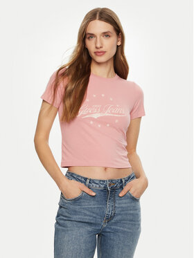 Guess Jeans Guess Jeans Футболка W5RI59 J1314 Рожевий Regular Fit