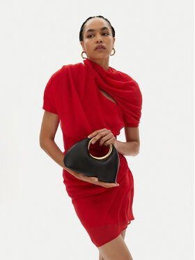 JACQUEMUS Сумка JACQUEMUS Mini ring handbag 241BA395 Чорний