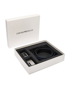 Emporio Armani Pánsky opasok Emporio Armani Y4S498 YLP4E 81285 Tmavomodrá