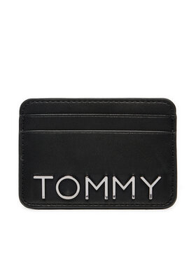 Tommy Jeans Puzdro na kreditné karty Tommy Jeans AW0AW16491 Čierna