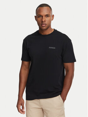 Napapijri Napapijri Camiseta Yourte NP0A8AU2 Negro Relaxed Fit