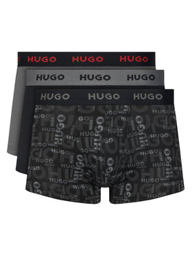 HUGO HUGO Conjunto de calzoncillos boxer Triplet Design 50532550 Negro