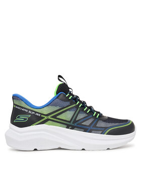 Skechers Сникърси Skechers Microspec Velocity - Grid-Shift 404220L/BBLM Черен
