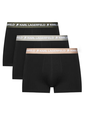 KARL LAGERFELD KARL LAGERFELD Conjunto de calzoncillos boxer A1M47021 Negro