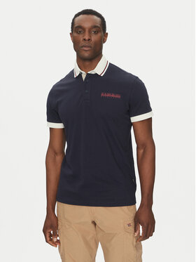 Napapijri Napapijri Poloshirt E-Zeri NP0A4ID4 Dunkelblau Regular Fit