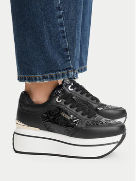 Guess Sneakersy Guess FLTCM9 FAL12 Czarny