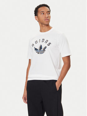 adidas adidas Футболка Graphic JX3089 Білий Regular Fit