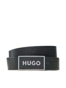 HUGO Vīriešu josta Hugo 50492032 Melns