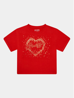 Guess Guess T-shirt J3BI06 J1314 Rosso Regular Fit