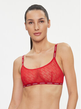 Guess Guess Reggiseno Bralette O3BC16 KBXA0 Rosso