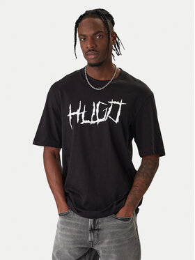 HUGO HUGO Camiseta Namerix 50554350 Negro Regular Fit
