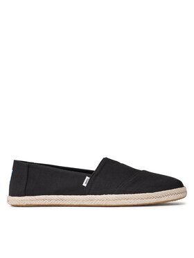 Toms Espadrilky Toms Alpargata Rope 10019670 Čierna