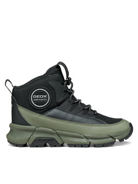 Geox Ghete Geox J Flexyper Plus Boy B Abx J66LCF 0FUCE C0033 S Verde închis