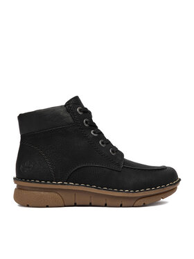 Rieker Schnürschuhe Rieker 73303-00 Schwarz