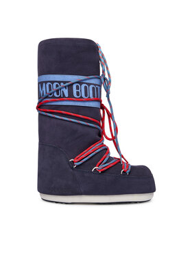 Moon Boot Снігоходи Moon Boot Mb Icon Suede Laces 80D1403050 Cиній