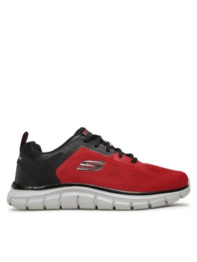 Skechers Sneakersy Skechers Track Broader 232698/RDBK Červená