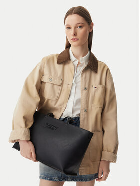 Tommy Jeans Borsetta Tommy Jeans Tjw Must Tote AW0AW18772 Nero