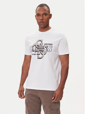 Guess Guess Camiseta M5BI72 I3Z14 Blanco Slim Fit