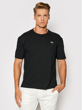 Lacoste Lacoste Футболка TH7618 Чорний Regular Fit