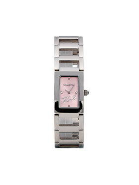 KARL LAGERFELD Hodinky KARL LAGERFELD R0553103505 Strieborná
