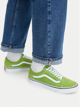 Vans Sneakers aus Stoff Vans Old Skool VN000D7ZFPB1 Grün
