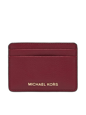 MICHAEL Michael Kors Estuche para tarjetas de crédito MICHAEL Michael Kors 32F7GF6D0L Guinda/burdeos