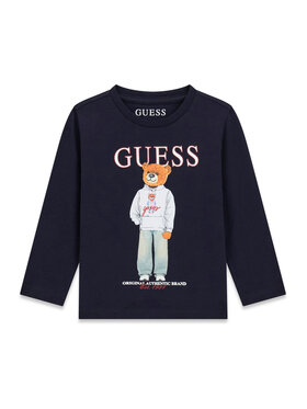 Guess Guess Блузка N6YI06 K3794 Cиній Regular Fit