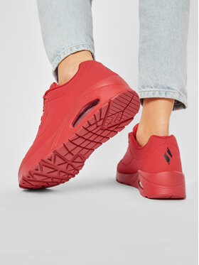 Skechers Снікерcи Skechers Uno Stand On Air 52458/RED Червоний