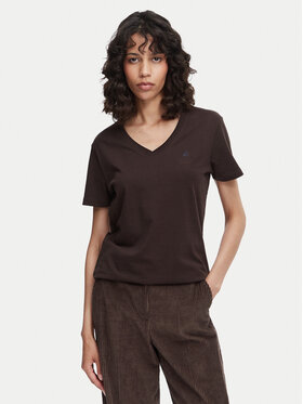 Beverly Hills Polo Club Beverly Hills Polo Club Camiseta P-SS26W-TS5165187 Marrón oscuro Regular Fit