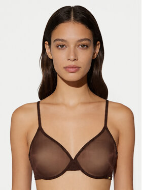 Gossard Gossard Бюстгальтер з підкладкою Glossies Sheer Moulded 6271 Коричневий