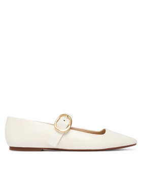 Calvin Klein Балеринки Calvin Klein HW0HW03037 Бял