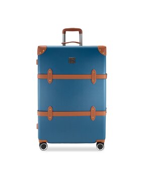 Semi Line Veľký kufor Semi Line T5672-4 Tmavomodrá