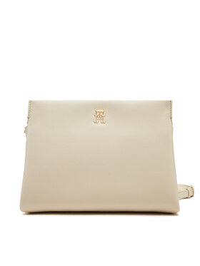 Tommy Hilfiger Kabelka Tommy Hilfiger Th Legacy Mini Crossover AW0AW17225 Écru