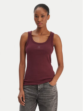 HUGO HUGO Top Datamia 50514489 Guinda/burdeos Slim Fit