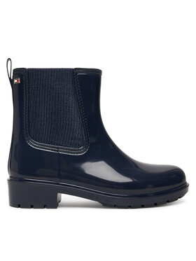 Tommy Hilfiger Gummistiefel Tommy Hilfiger Flag Hardware FW0FW08966 Dunkelblau