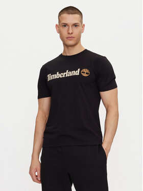 Timberland Timberland T-shirt TB0A5UPQ Crna Regular Fit